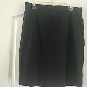 Dark navy blue skirt